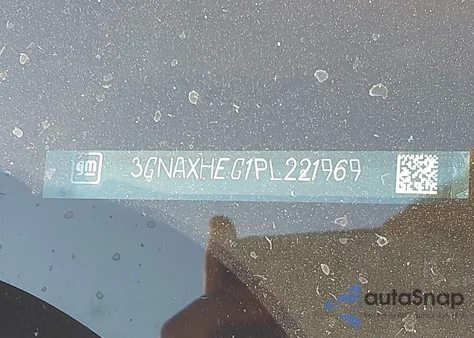 2023 Chevrolet Equinox Fwd Ls from USA, damaged, VIN 3GNAXHEG1PL221969